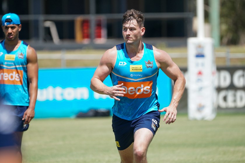Will Brimson training with the full time squad for 2020 pre-season.