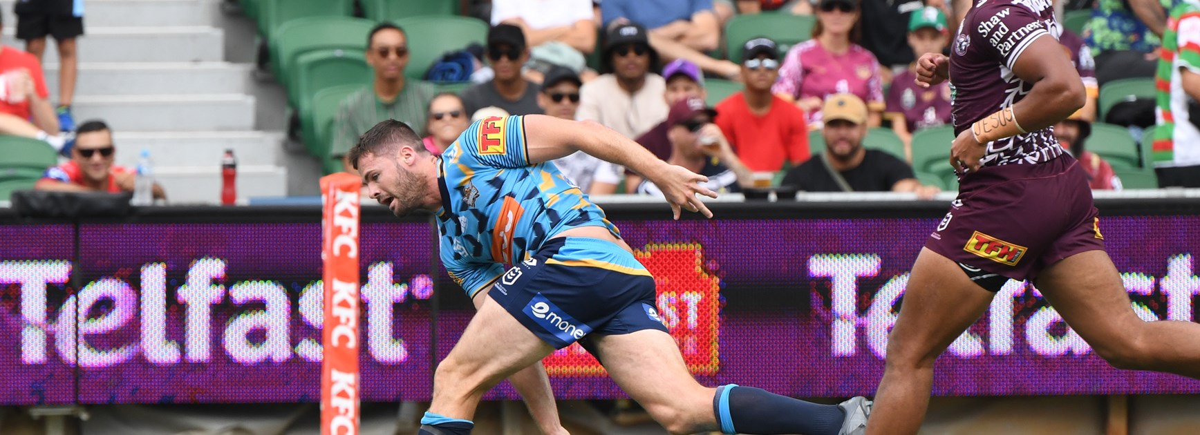 Titans Tear Into Semis After Blowing Manly Away At Nines