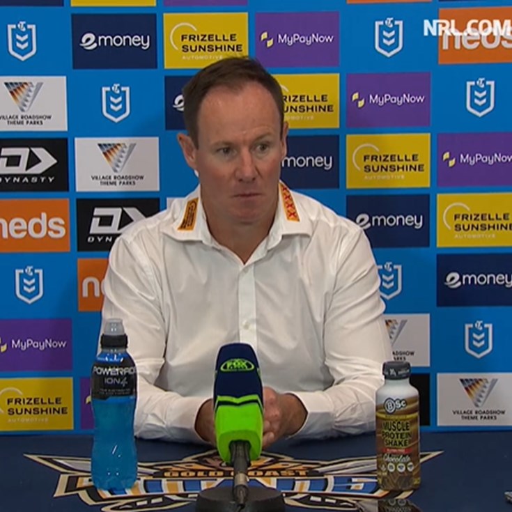 Justin Holbrook Press Conference: Titans v Sea Eagles