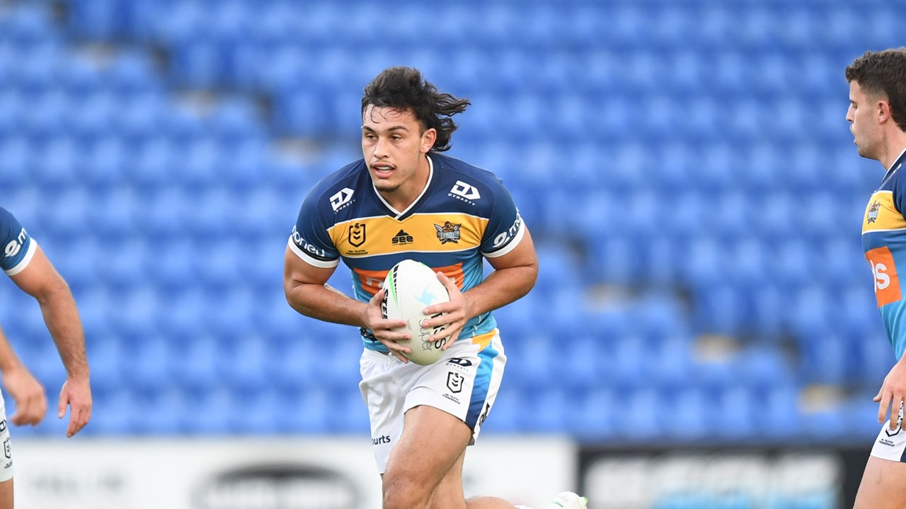 Nrl 21 Young Fullback Battle Excites Fa Asuamaleaui Titans