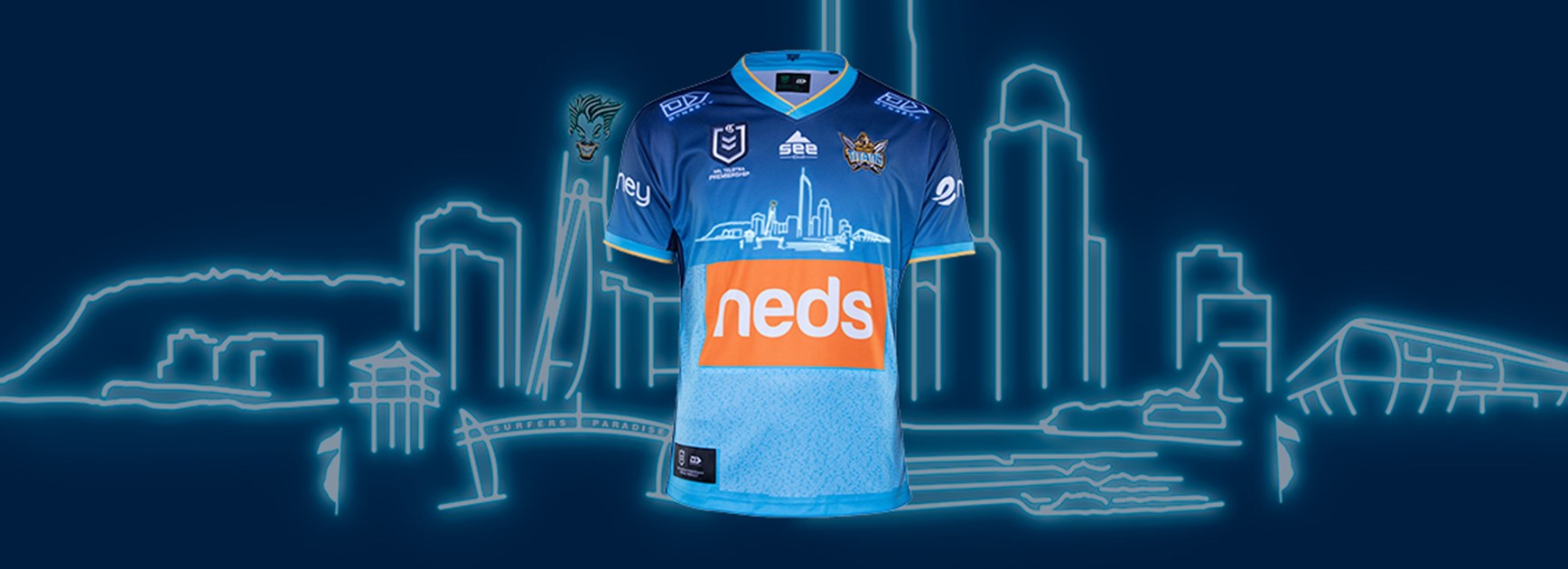 Titans wearing "Neon Lights" city jersey on Sunday to pay tribute to Members