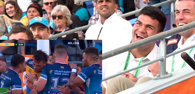 Mic'd up! Dave Fifita, Corey Thompson and Tyrone Peachey